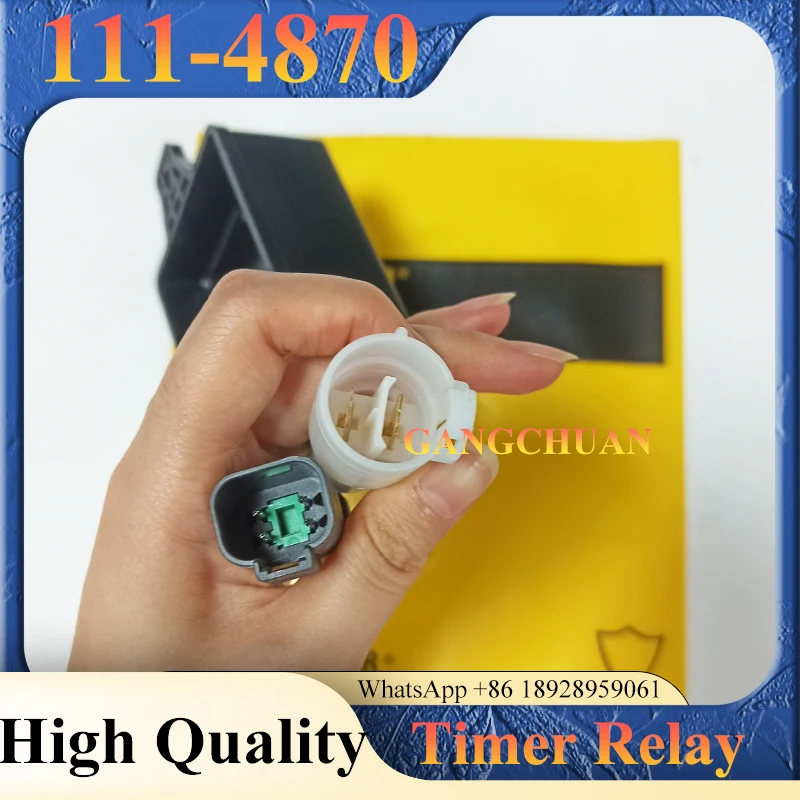 

1114870 Time Relay Time Relay 111-4870 for E320B 330B Excavator Relay