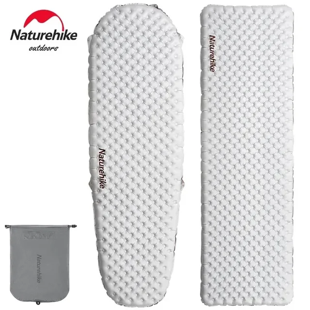 Naturehike mata kempingowa 3.2/5.8/8.8 wysoki R wartość ultralekki ciepły nadmuchiwany materac zewnętrzne przenośne składane nadmuchiwane maty