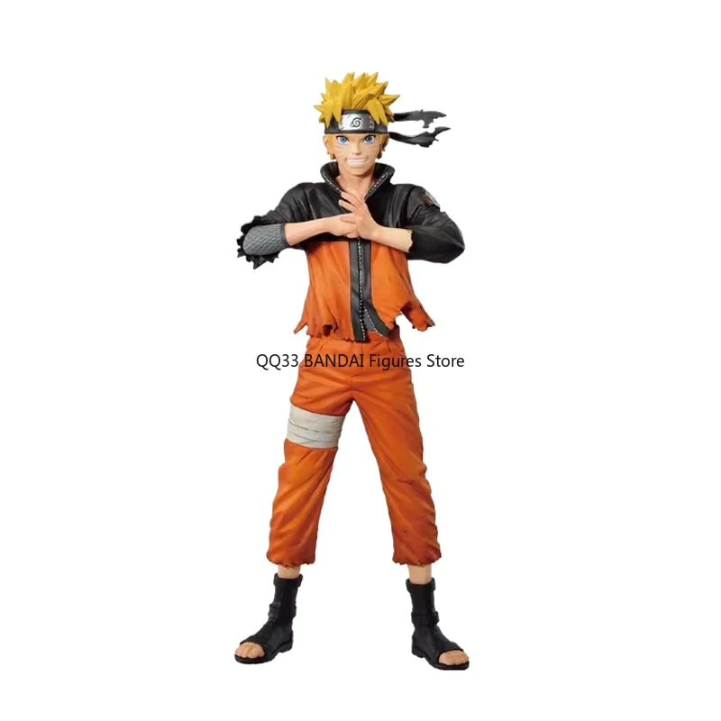 BANDAI Ichiban Kuji Naruto Shippuuden: Kizuna Drive Uzumaki Naruto Figura del 20 aniversario Premio Un modelo de figura de acción de anime