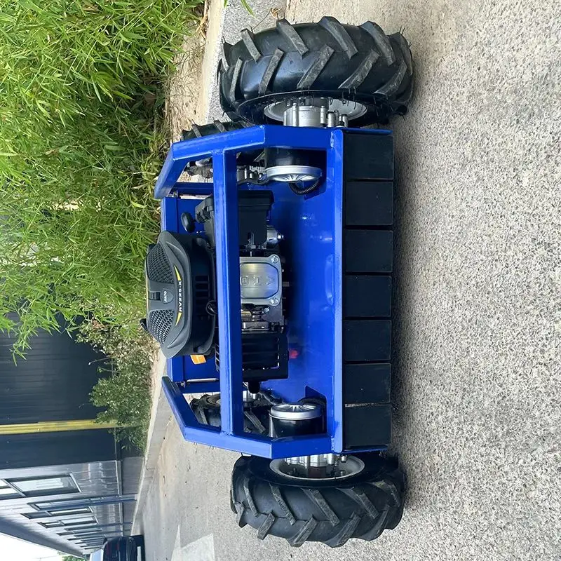 カスタマイズ可能な刈り幅500mm、リモコン操作、家庭用小型芝刈り機、リモコン高さ調整機能付きロボット芝刈り機