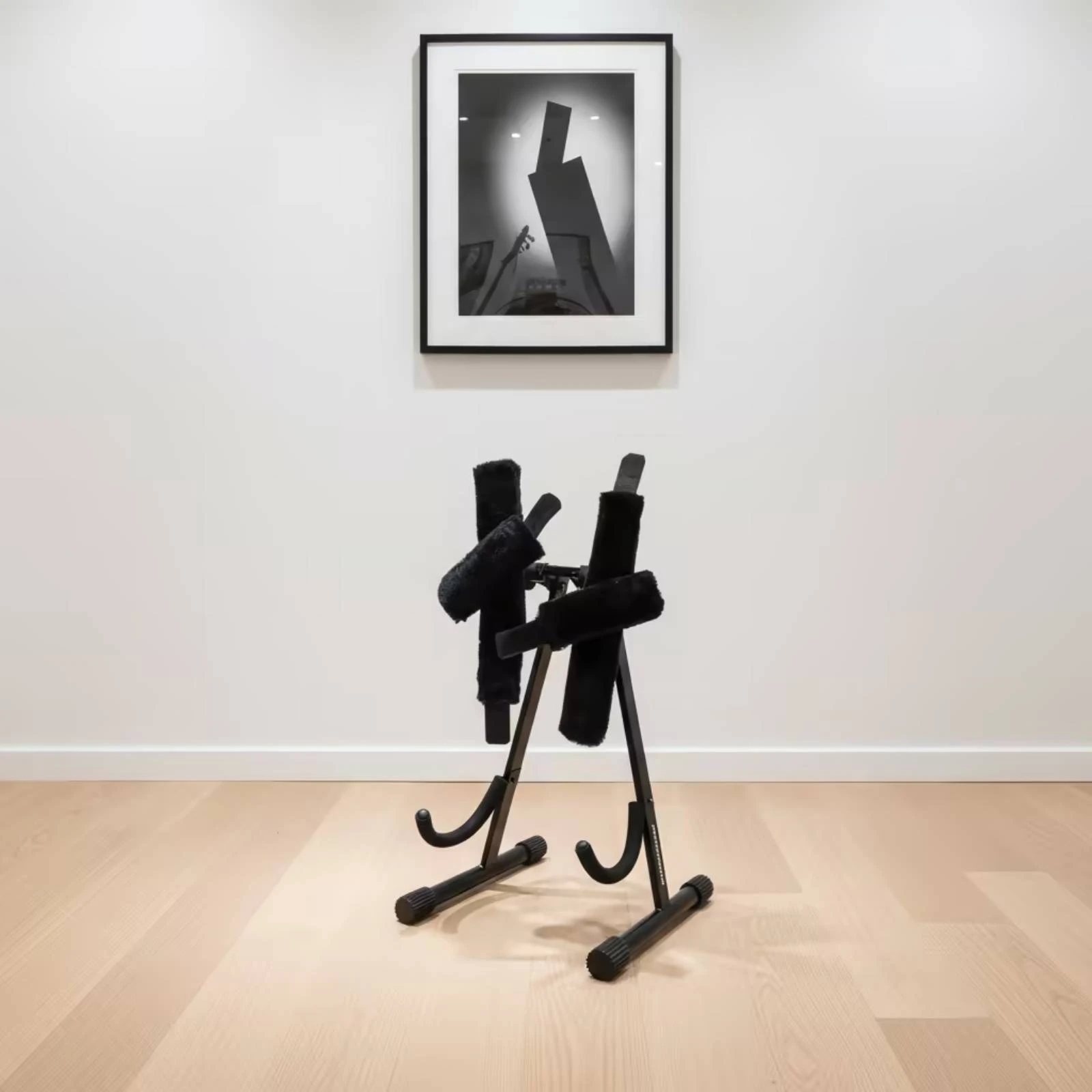 4 Pieces Guitar Stand Sleeve with Open Ends Secure-Fit Velvet Safeguarding Sleeve Guitar Rack Cover Long-Lasting Professional