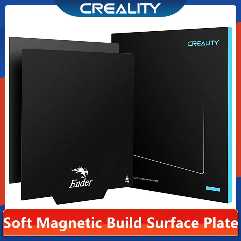 Creality Magnetic Build Surface Plate Pads Ender-3/Ender-3 Pro/Ender-5 3D Printer Heatbed/Hotbed Parts Magnetic Bed Tape