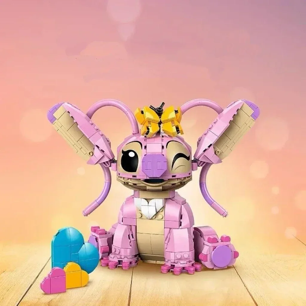 

784PCS Cute Angel Cartoon Set Model Building Blocks Bricks Compatible 43257 Kid Toys Girl Boy Birthday Gift