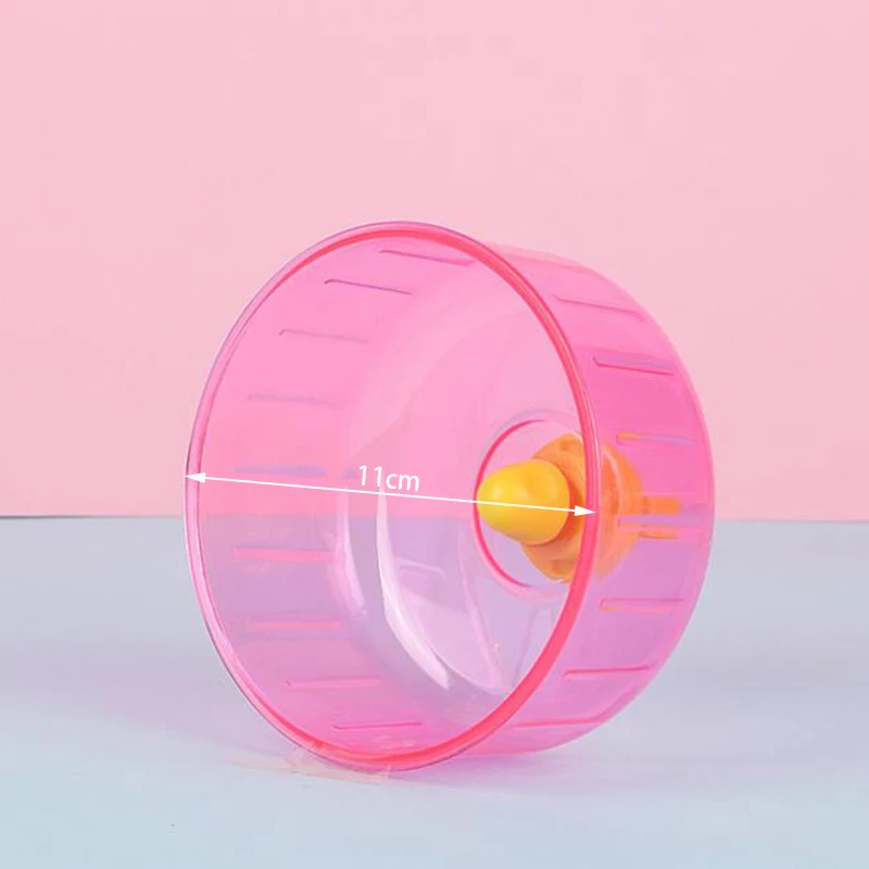 Smooth Hamster Wheel Silent Small Pet Exercise Wheel Plastic Running Toy for Hamster Cage Small Pet Sports Wheel Pet Accessories