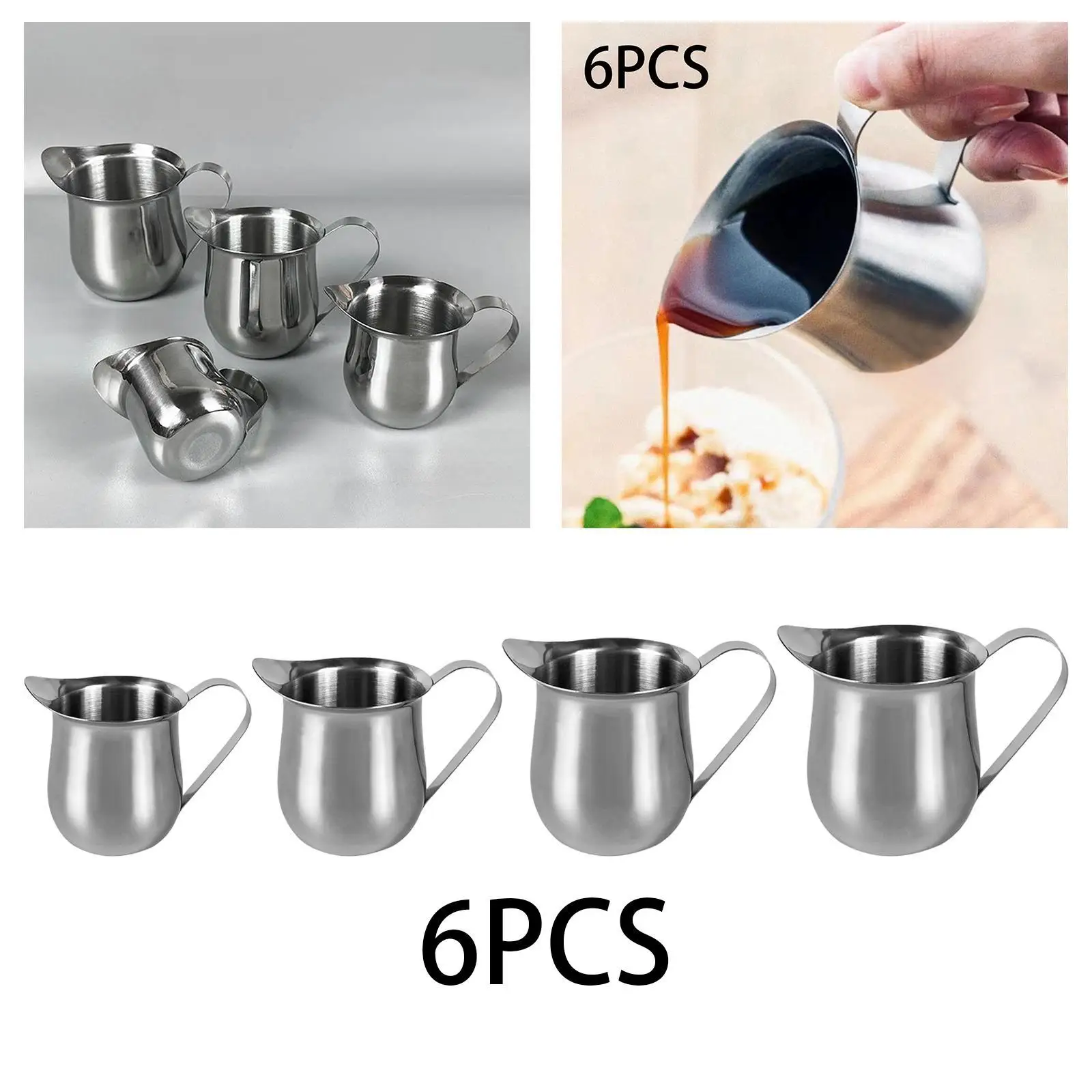 6 Pieces Creamer Di…