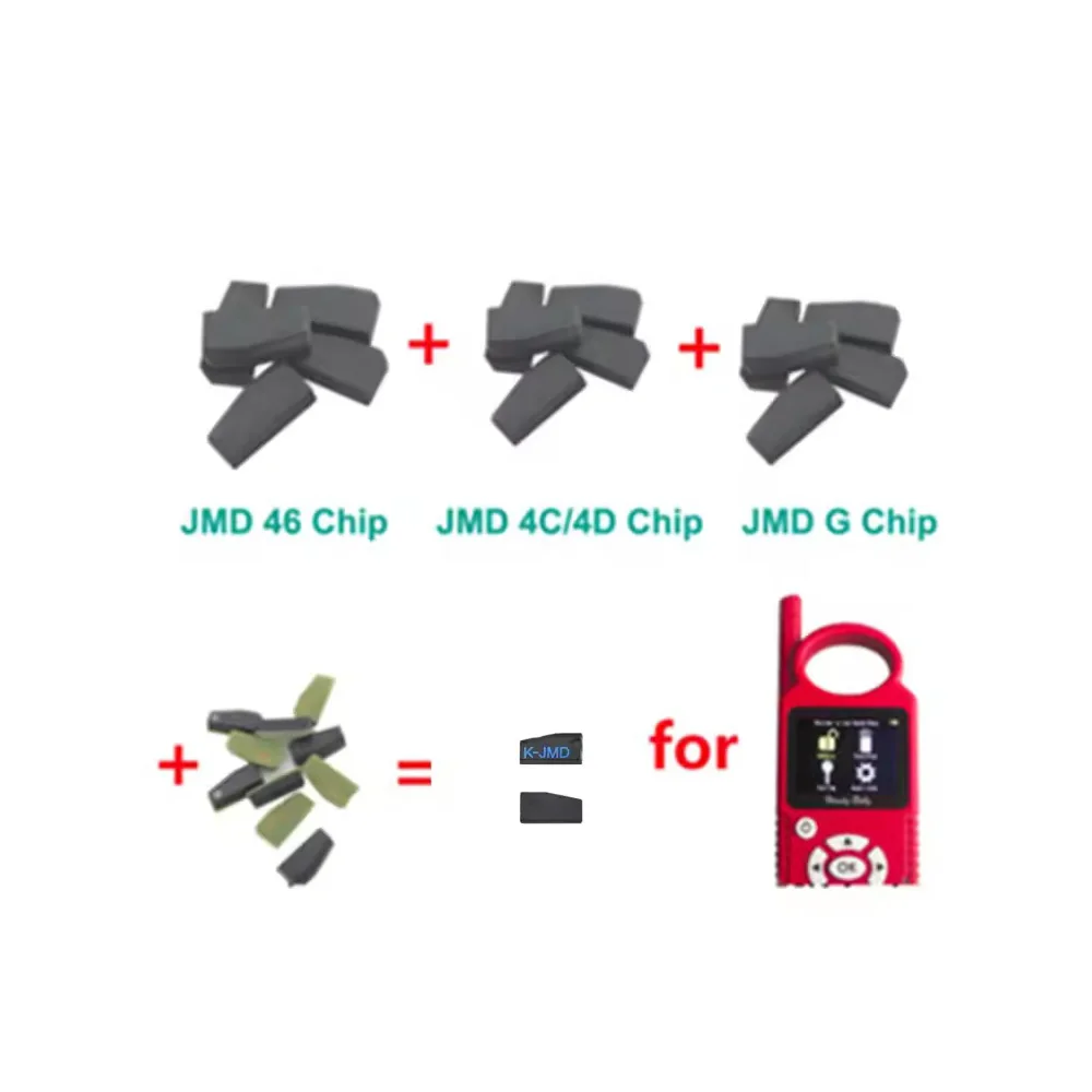 10 шт. оригинальный транспондер JMD Blue King Chip Red Super Chip JMD 48 для CBAY Handy Baby Key Copier to Clone 46/4C/4D/G/48 Chip