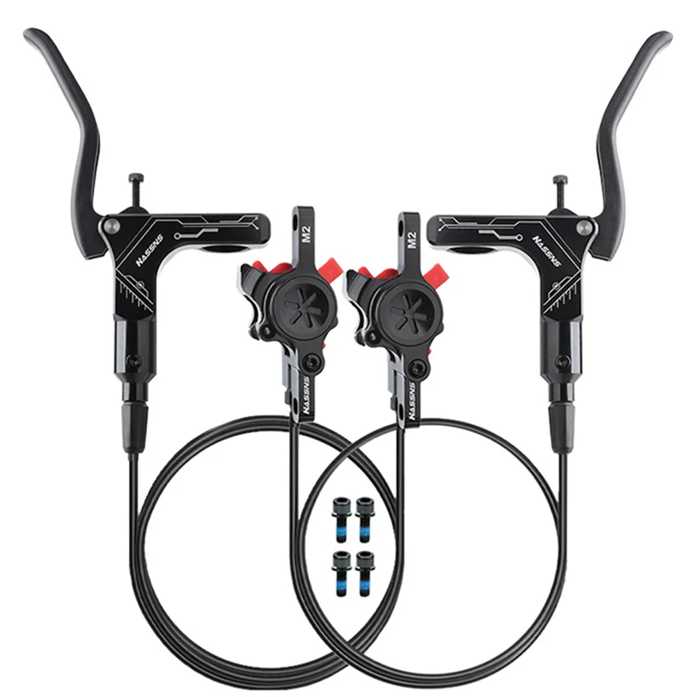 

1450mm Brake Dual Piston Brake Robust Construction Safety During Descents Aluminum Alloy Hydraulic Brake Cycling