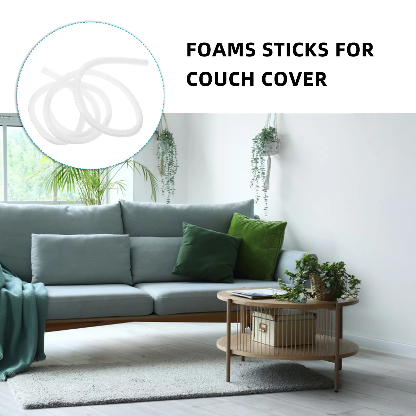 

15 Pieces Slipcover Tuck Grips for Couch Non-Slip Foam Sticks Sofa Cushion Grip Strips Furniture Cover Holder Fastening Tool