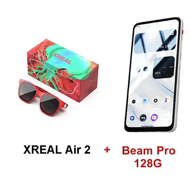 Original XREAL Air 2 Smart AR Glasses 330 Inch Micro OLED Big