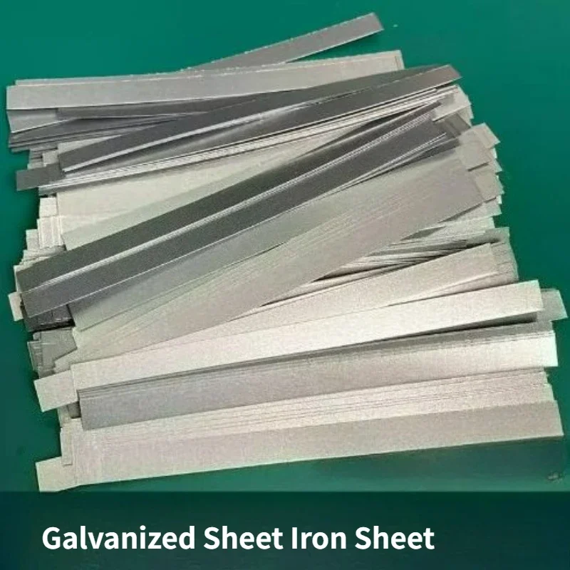 0,3 mm verzinktes Stahlblech, rostbeständig, faltbare Metallplatte für DIY-Handwerk, Modellbau, Reparatur, kundenspezifische Verarbeitung – Detail 1