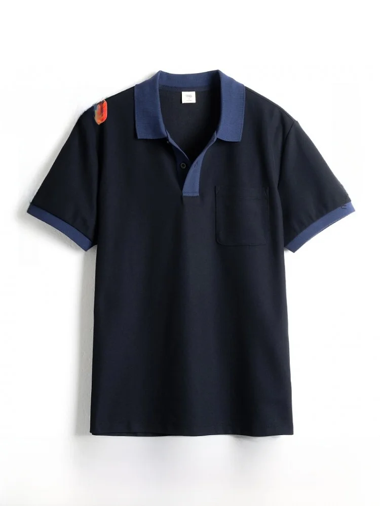 

Loose Fit ort Sve irt for Middle-Aged And ly Men Breathable Comfortable Cotton Summer Faion Urban Sle