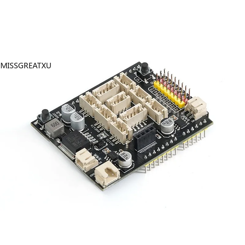 Expansion Board EXP1 Full IO Pin Breakout Stabilized Power Supply Multi Sensor Plug Interface Educational Electronic Kit