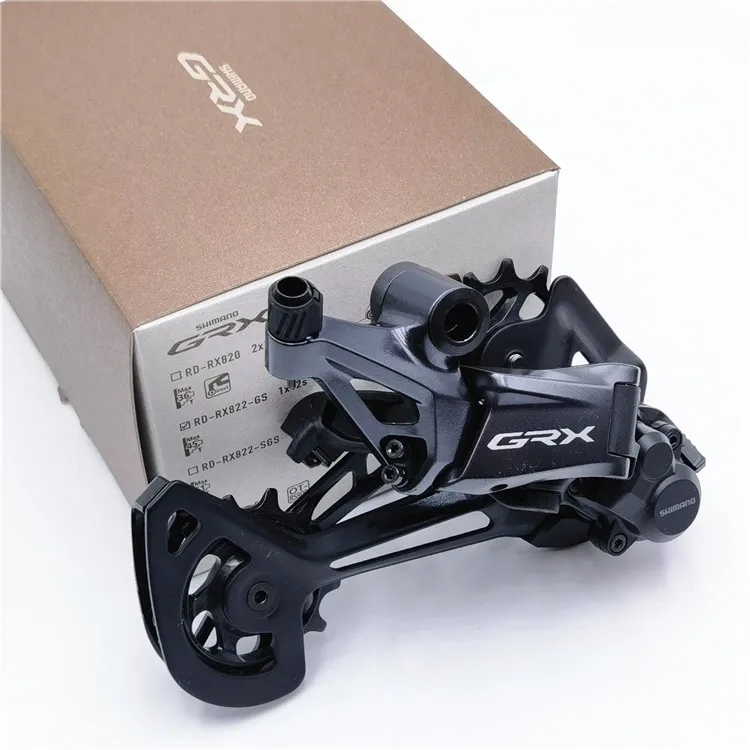 Shimano-grxリアディレイラー,RD-RX820-SGS, RD-RX822-GS,12スピード