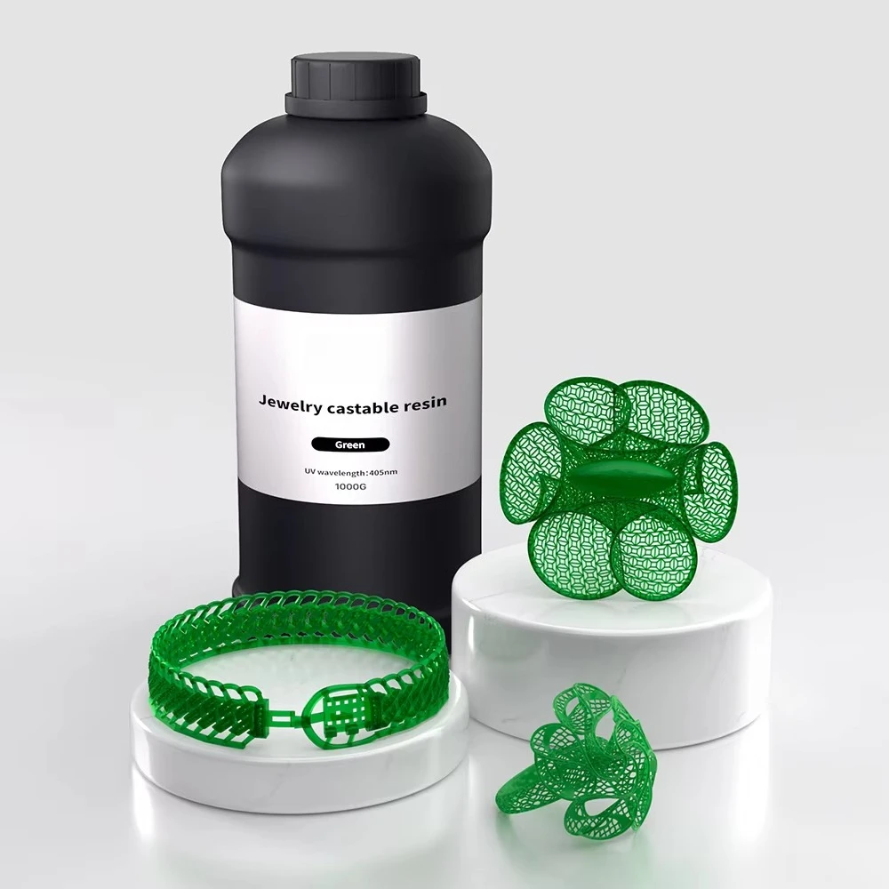 

Jewelry Castable High Wax Resin for Molding 1Kg Jewelry Resin for 3d Printer