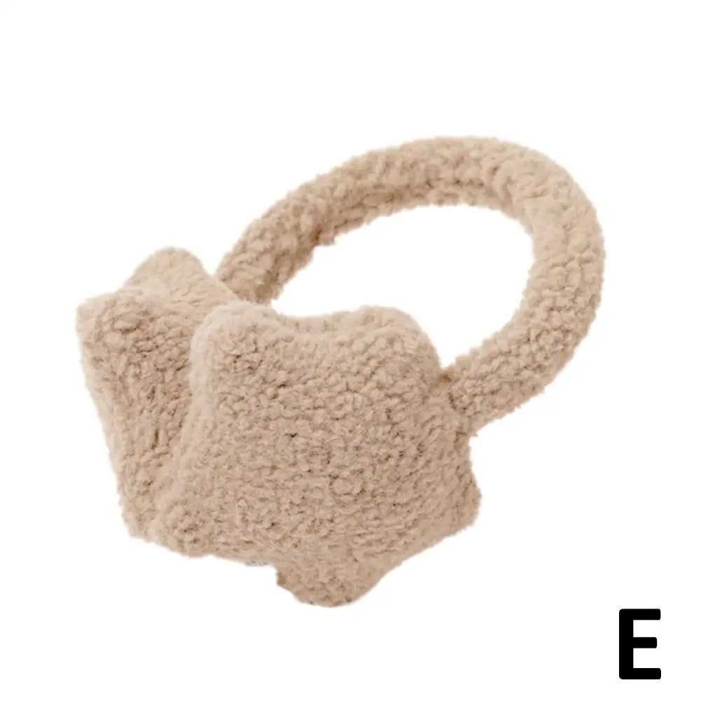 New Cute Stars Soft Plush Warmer Earmuff Cute Earflap Gift Ear Cold Cover Winter Outdoor Protection Ear-Muffs R8H6
