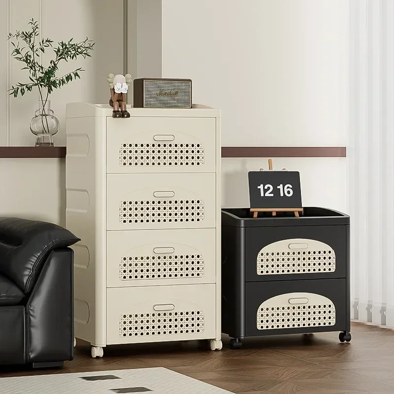 Household Goods Household Storage Cabinet Multi-layer Installation-free Drawer Bedside Sundries Bedroom Bedside Storage Rack