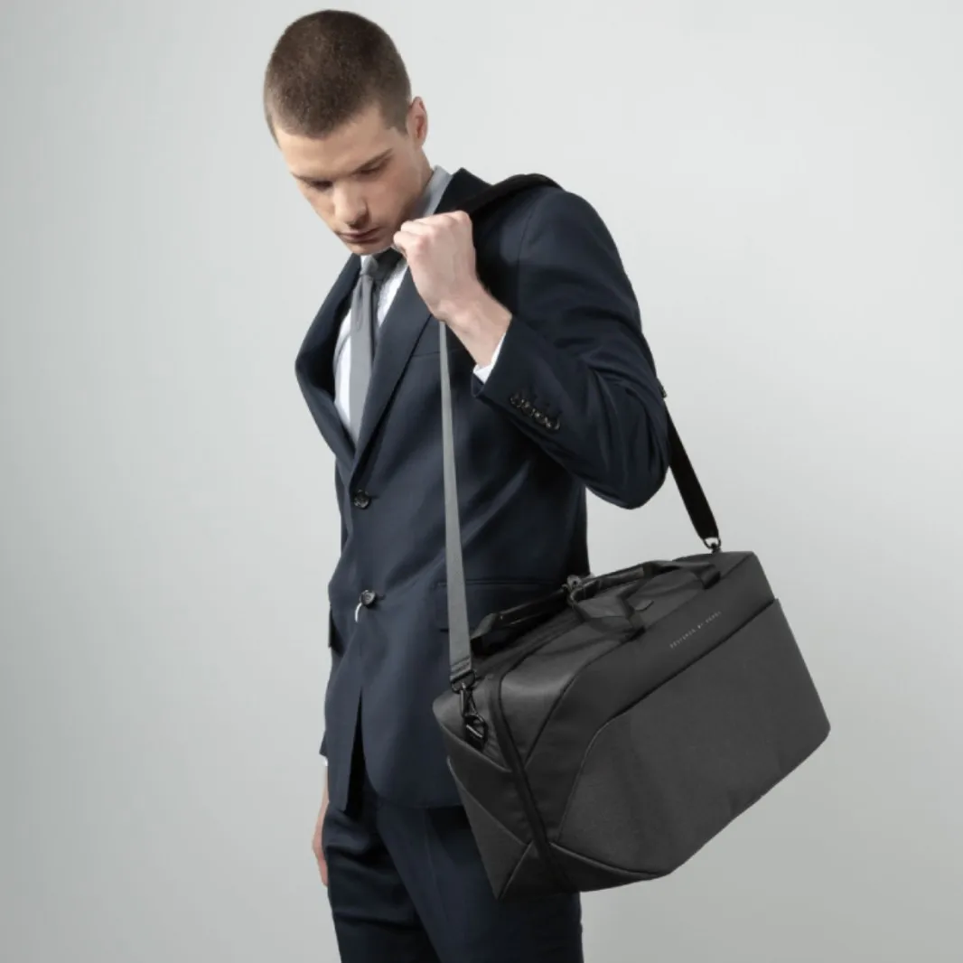 New Men Briefcases for 15.6 inch Laptop Foldable Travel Bag Handbag Business Waterproof With USB C Charging Port