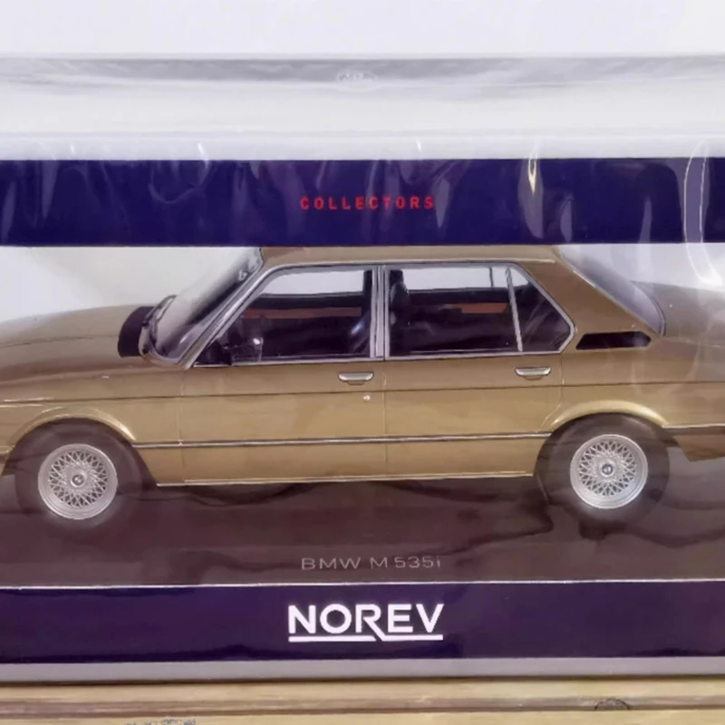 NOREV Diecast escala 1:18 M5 535i 5 serie coche en miniatura de aleación colección de simulación terminada decoración regalo juguete pantalla estática