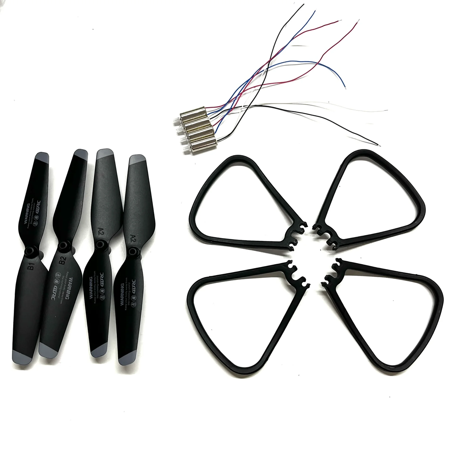 Spare Part Motor Engine Propeller Blade Protective Frame Kit for 4DRC V12 V23 4D-V12 4D-V23 Drone Accessory