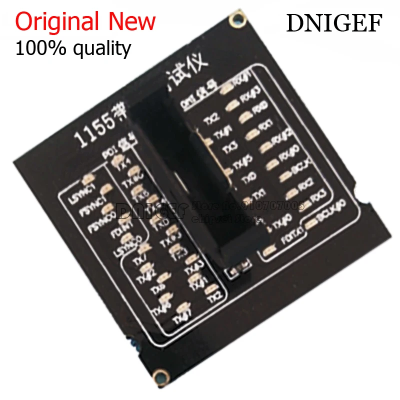 Original New LGA1150 1151 1155 1156 CPU Socket Tester Dummy Load Fake Load with LED Indicator DNIGEF