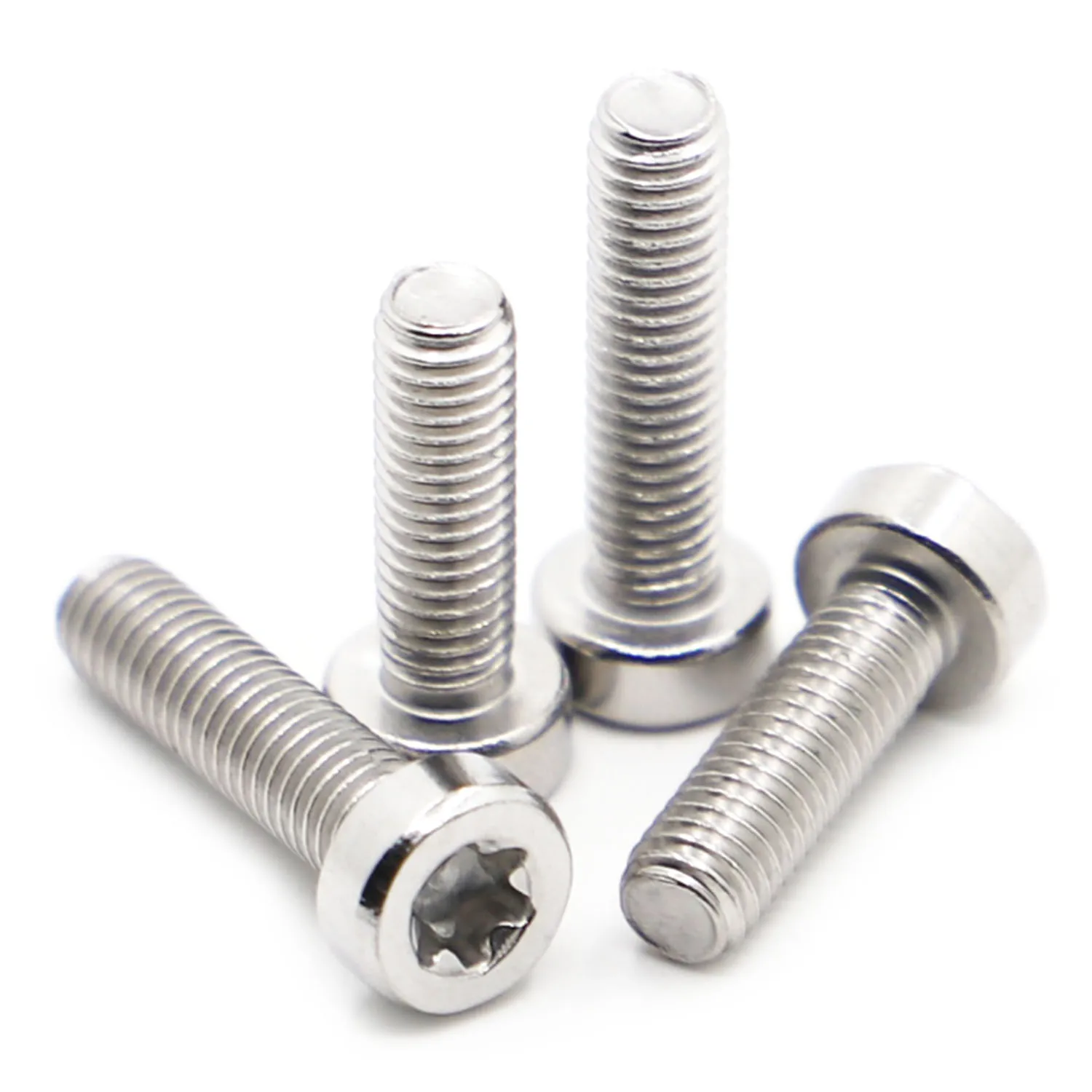 GB2671.2 M2 M2.5 M3 M4 M5 M6 Six-Lobe Cap Head 304 Stainless Steel Socket Torx Screw