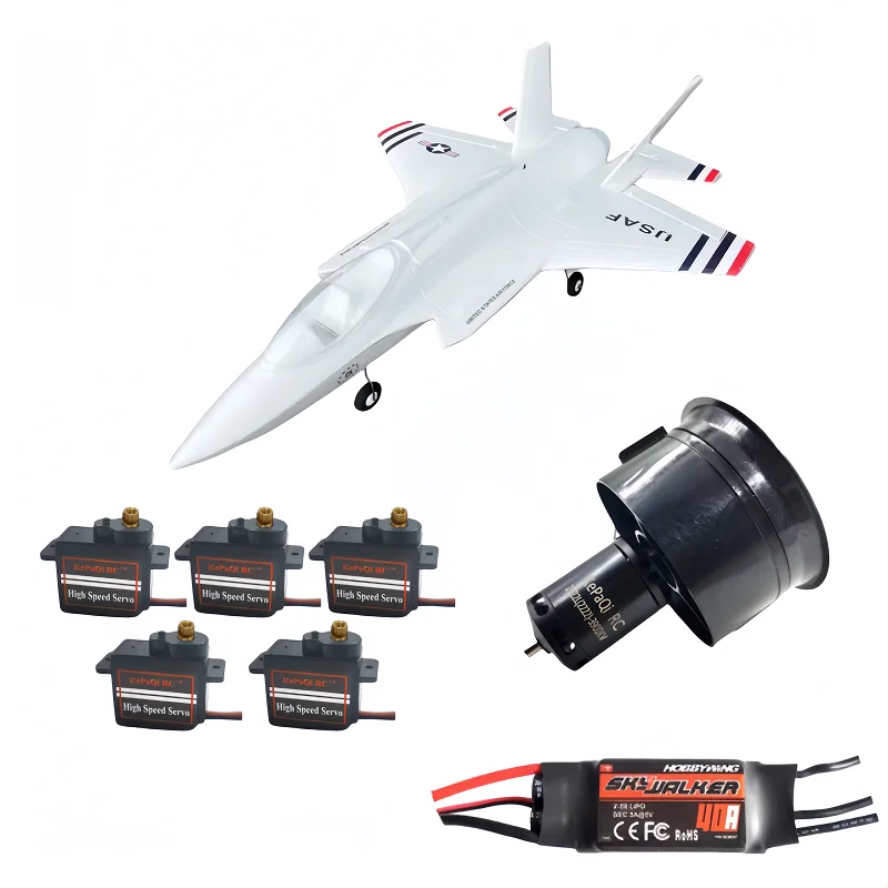 F35 Lightning Ii 64mm Channel Epo aircraft Copac 64mm culvert Lightning Upgrade version easy to fly self-assembled