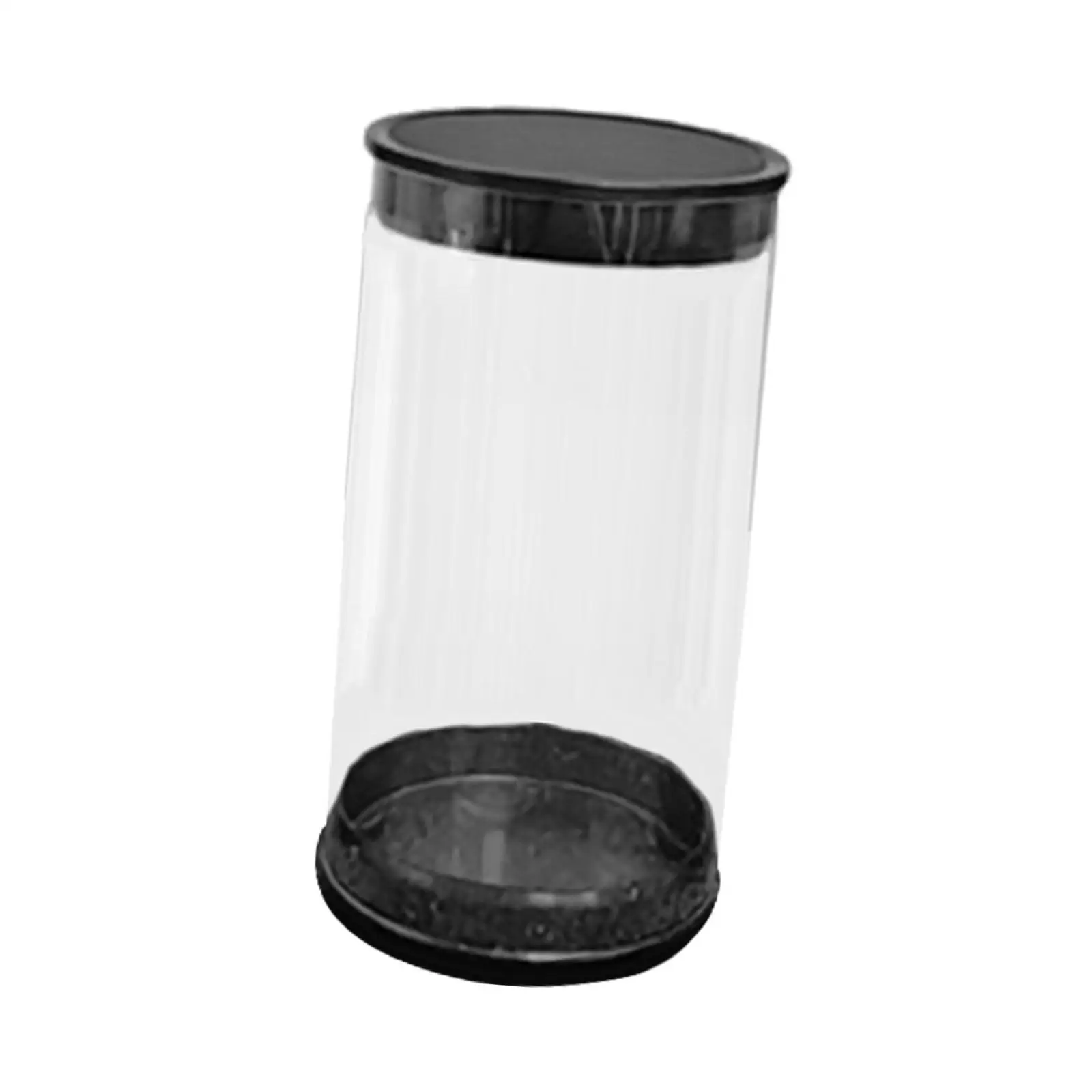2-6pack Golf Ball Storage Tube Collectible Transparent Round Portable Golf Ball