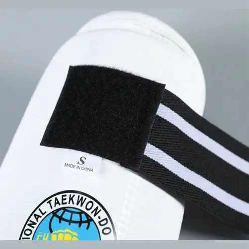 Imagen 2 del producto Espinilleras de brazo de Taekwondo, Protector de Karate, equipo de artes marciales para adultos, niñas y niños, espinilleras, equipo deportivo, entrenamiento de lucha