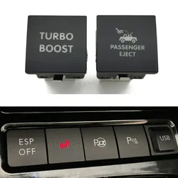 For VW Golf 6 Golf Jetta MK6 Caddy EOS Scirocco 2006 - 2014 Red Light Car Passenger Eject Turbo Boost Push Button Switch