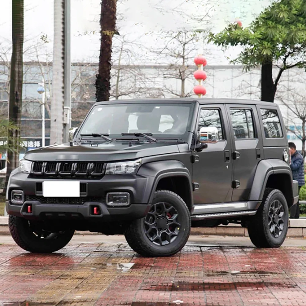 Car All-inclusive Spare Tire Cover For Baic Beijing BJ40 2023 2024 Auto Rear Tailgate Tire Protection Shell Upgrade Parts