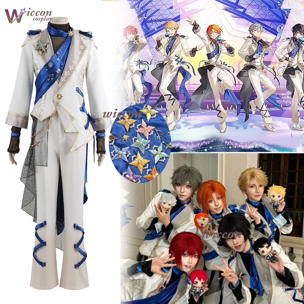 Cos C COS Ensemble Étoiles !! Costume de cosplay « Brighten the Stage », 10e anniversaire, costume de cosplay « Bright me up », tenue d’Halloween.