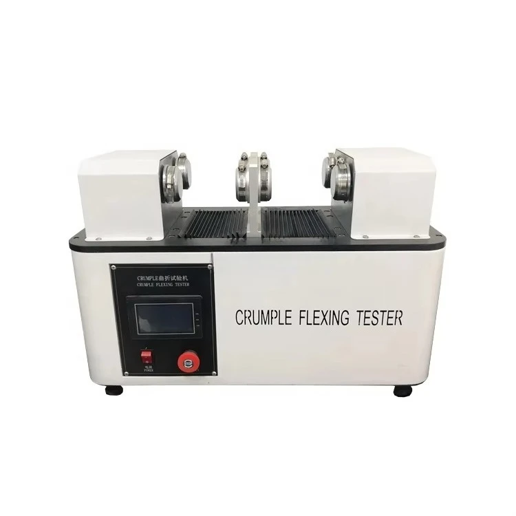Touch Screen ISO 7854 Fabric Flexibility Testing Machine Crumple Flex Tester