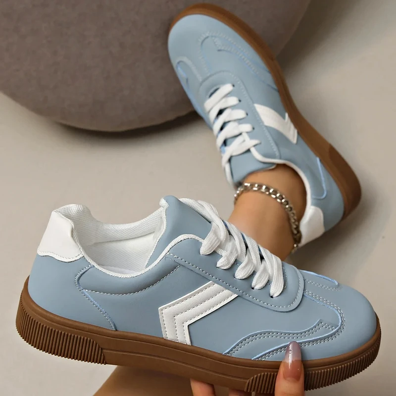 Neue Frühling/Herbst Große frauen Casual Schuhe Vielseitig Student Sport Einzelnen Schuhe frauen Flache Schuhe 36-42