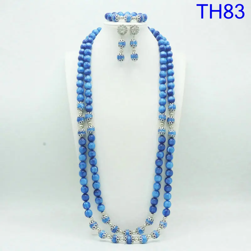 

african fashion coral beads jewlery set bridal gold planted jewelry set