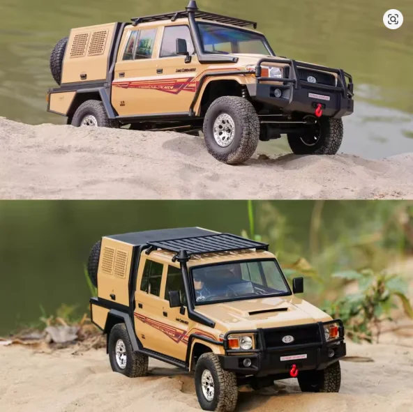 Nowy produkt RGT EX86160 LAND COMMANDER LC79 4WD Szczotkowy Model Samochodu RC Elektrycznego Sterowanego Zdalnie w Skali 1/10, Crawler, Zabawka dla Dorosłych i Dzieci