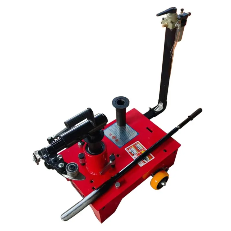 

Large truck tire disassembly and assembly tool mobile tire repair trailer auto repair