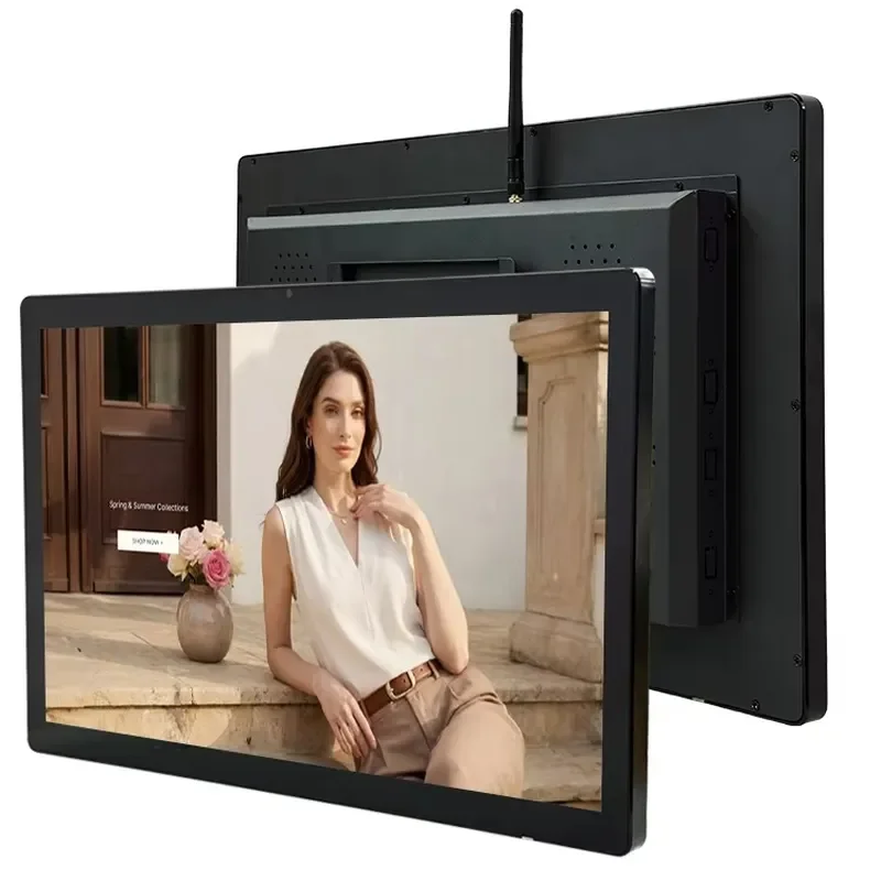 Indoor Wall Mounted Advertising Display Digital Menu Board Android Digital Signage for Cafe Restaurant