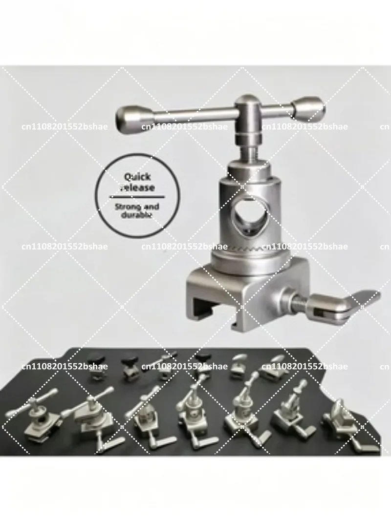 Universal Surgical Table Fixation Locking Clamp Slider Side Rail Mount Accessory
