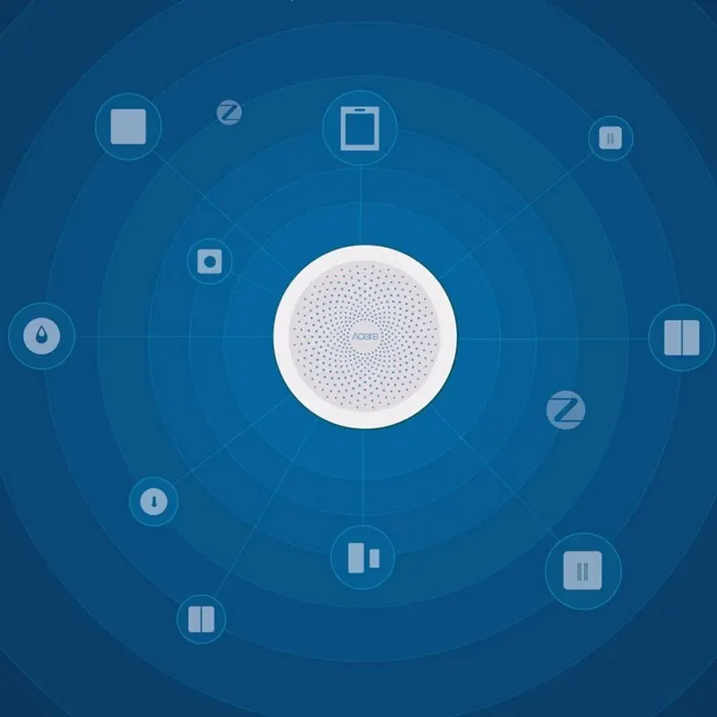 Aqara-Hub M1S Gateway con luz nocturna Led RGB, Zigbee 3,0, aplicación de voz Siri, Control remoto inteligente, funciona con la aplicación Mijia HomeKit