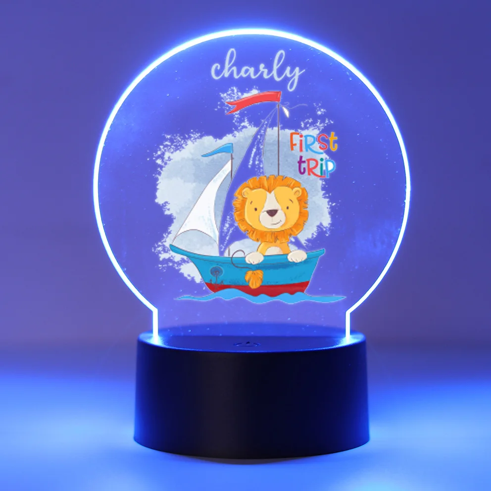 

Personalized Custom Lion Hot 3D Led Night Lamp For Home Room Decoration Nightlight 3D Led Night Light Color Changing