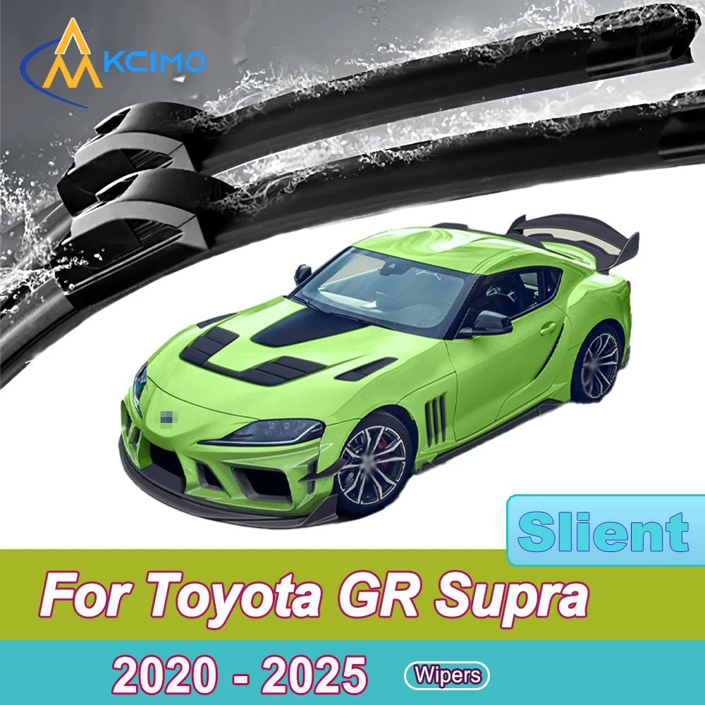 

Quiet Beam Wiper Blades 2pcs Windscreen Window Car Accessories For Toyota GR Supra J29 DB A90 A91 2020-2025