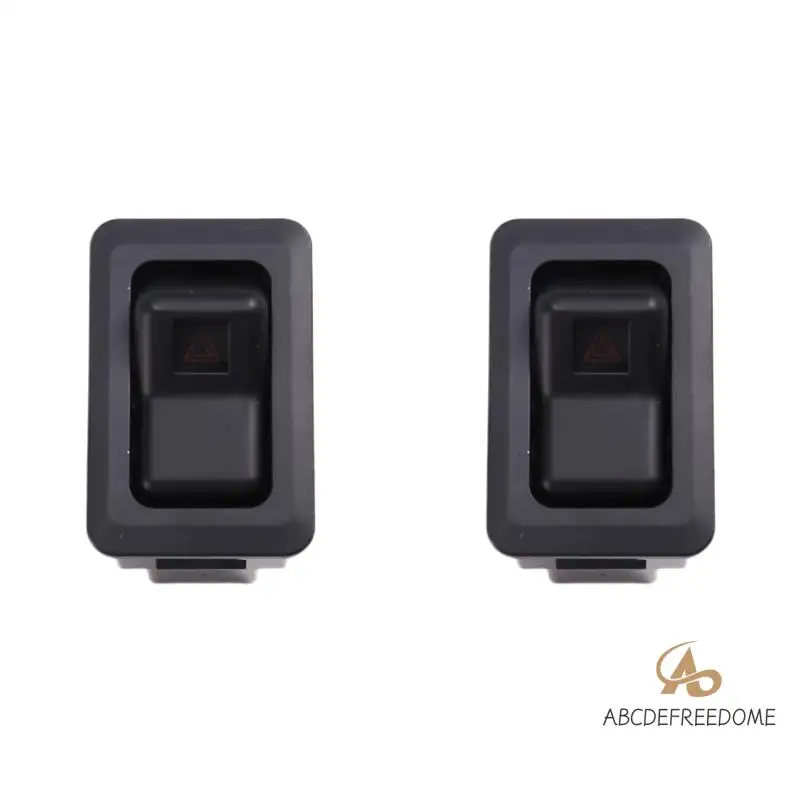 

2X MB603113 MB561722 Hazard Warning Lamp Switch For Mitsubishi L200 II 1986-1995 K01T K01T K03T K04T L300 L400 P01V P02V