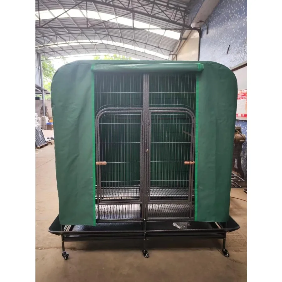 

Large Outdoor Waterproof Night Cover for Walk-in Bird Cage Double Cage with Enhanced Protection and Ventilation Ideal for Exten