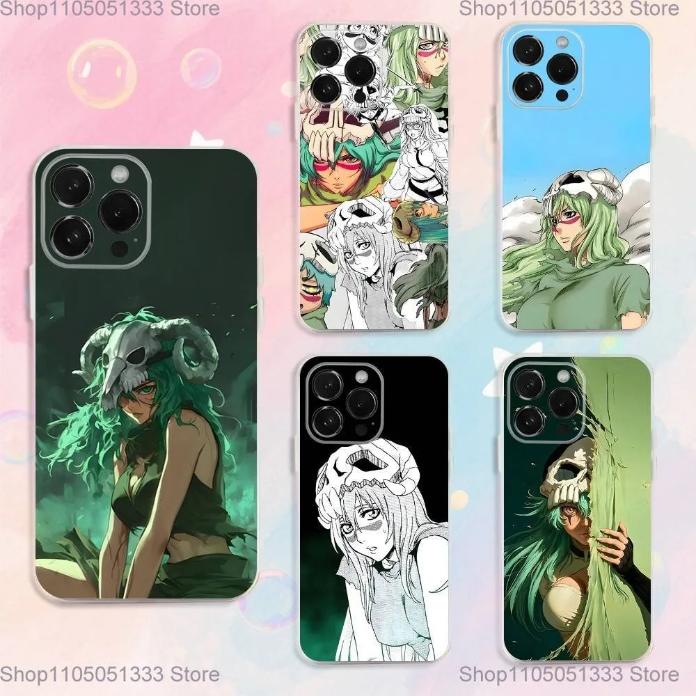 

BleachS N-Nelliel-s Phone Case For iPhone 17,16,15,14,13,12,11 Plus,Pro,Max,XR,XS,Plus,E,SE4,Mini Transparent Cover