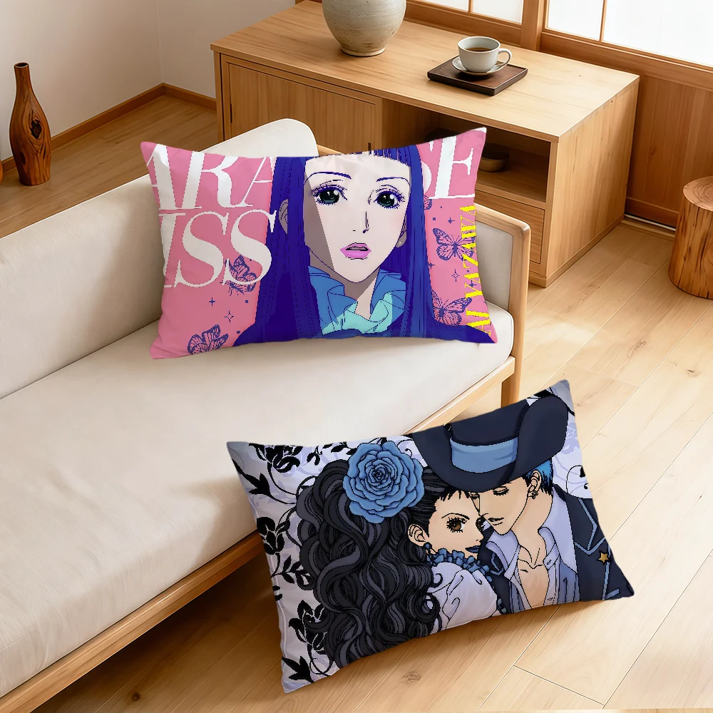 klassischer Manga-Anime im Vintage-Stil, p-Paradise Kiss Miwako, rechteckiger Kissenbezug für Zuhause, Sofa, Wohnzimmer, Schlafsaal, Bett, Hogar, Kissenbezug, Geschenk
