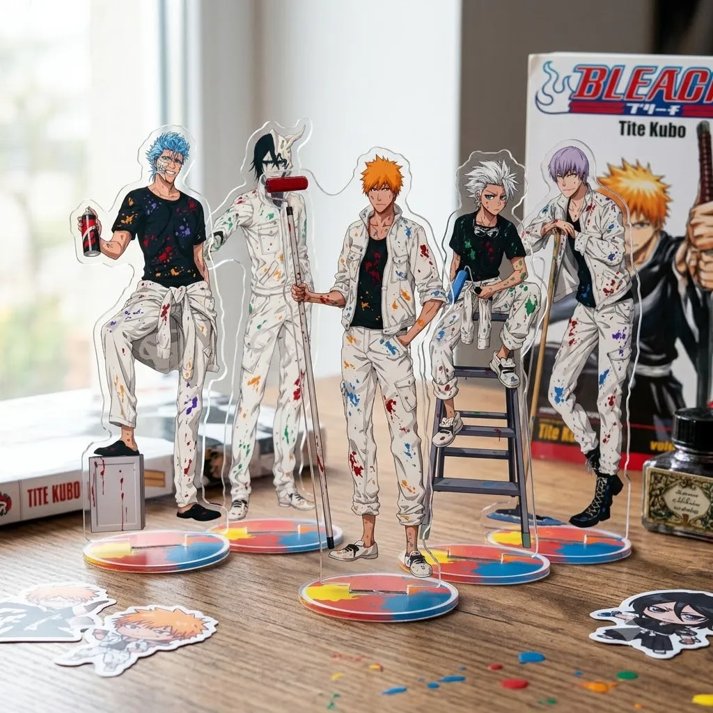 Акриловая подставка с персонажем аниме Bleach: Улькиорра Цифер, настольное украшение, коллекционная фигурка, модель мультяшного персонажа, подарок, брелок
