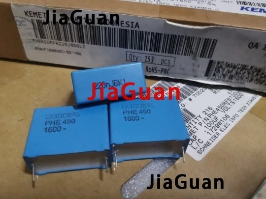 10PCS RIFA PHE450RF6220JR06L2 0.22UF 1600V P28 MKP 224/1600V blue film Capacitor KEMET PHE450 220NF free shipping
