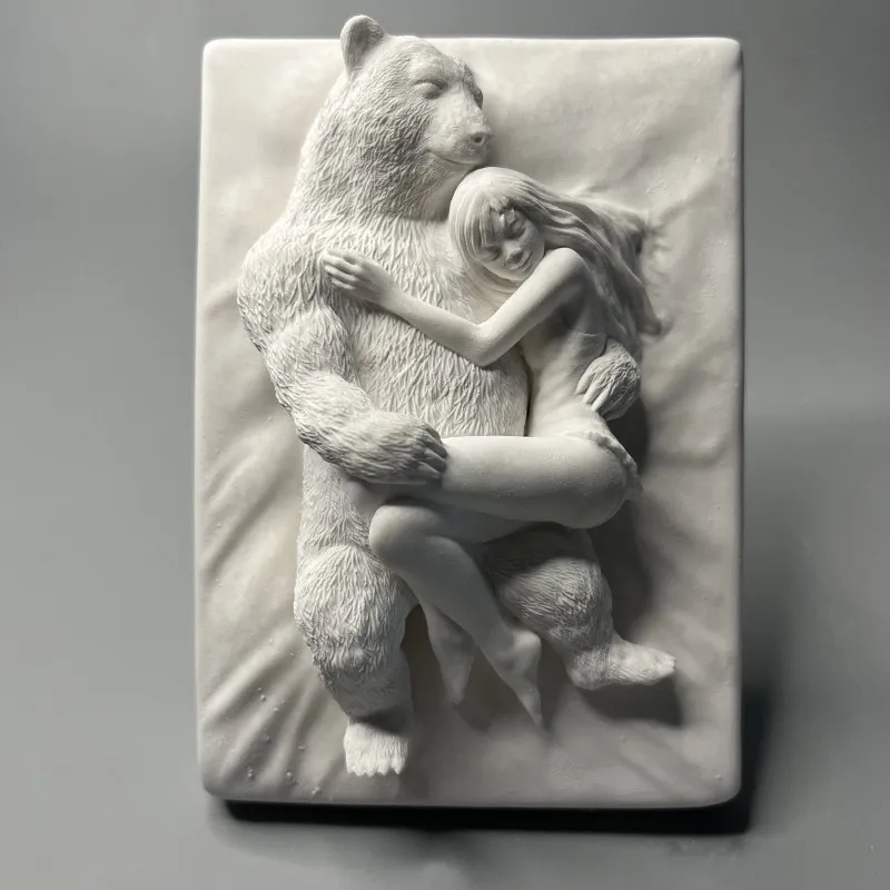 

Cute INS Style Gypsum Aroma Stone Ornament Female Body Desktop Car Decor Home Soft Furnishing Graduation Birthday Gift for Women