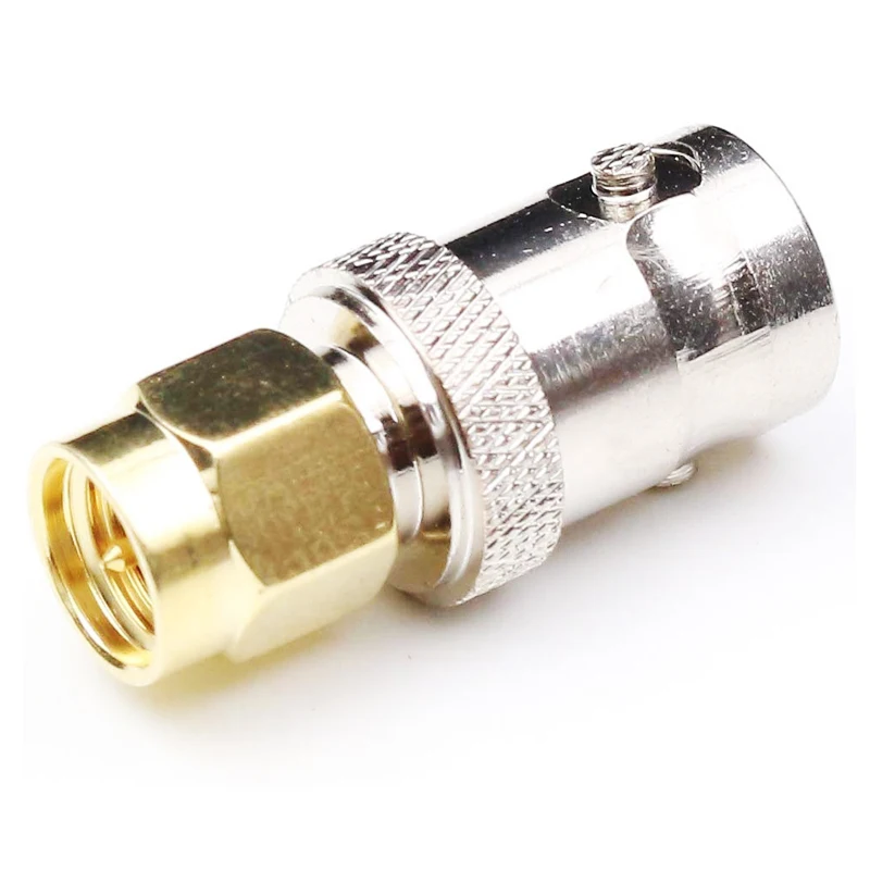 RF SMA توصيل ذكر إلى موصل ، BNC أنثى ، موصل هوائي راديو M F ، محول محوري اقناع ، 2 148
