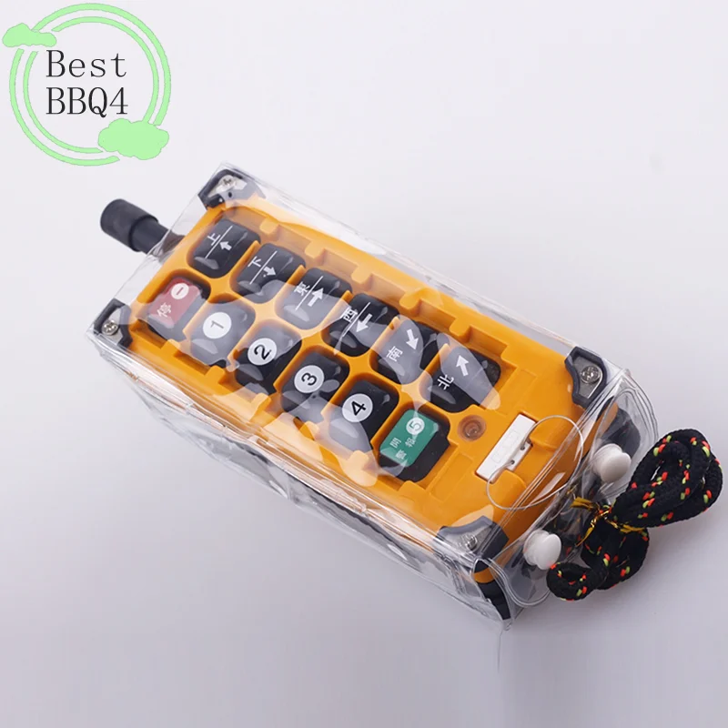 (BBQ4)For 21-E1B F23 Industrial Wireless Remote Control PVC Protective Cover Dust Bag Dust Jacket Transparent Protective Cover